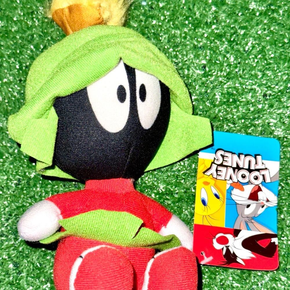 Warner Bros x The Toy Factory Looney Tunes Marvin The Martian Plush New With Tag